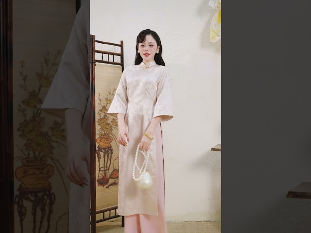 ED25B576 - Sét bộ gấm thêu hoa 3D