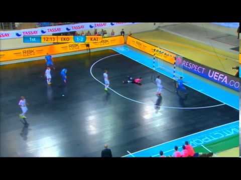 Kairat-Ekonomac. UEFA Futsal Cup Elite round. 23.11.2014