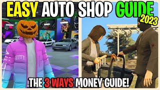 Easy GTA 5 Online AUTO SHOP Money Guide! (GTA 5 Online Auto Shop Guide) 2023