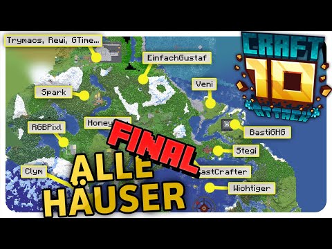 ALL CRAFT ATTACK 10 structures! (XXL ROUND TOUR)