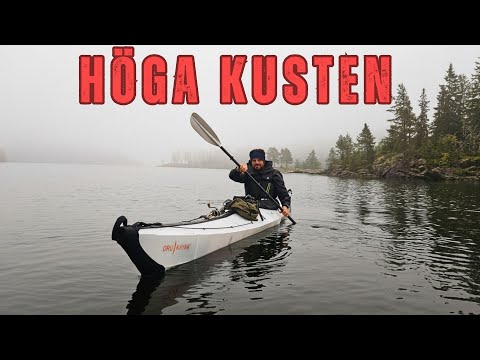 48-hour Sweden canoe tour / High Coast / Kayak - Adventure in the fog / Island hopping