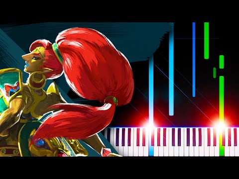 Urbosa's Theme (TLoZ: Breath of the Wild) - Piano Tutorial