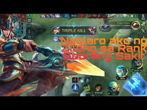 Mr. Death| Playing Rank Using Zilong| Zilong Gameplay #1