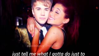 Die In Your Arms Ariana Grande cover [lyric video]