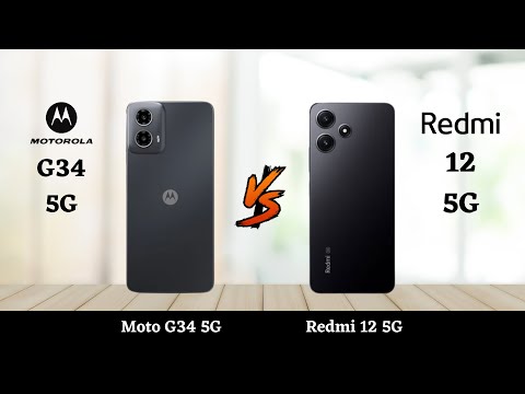 Moto G34 5G Vs Redmi 12 5G - Full Comparison 2023
