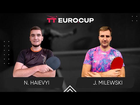 10:20 Nazarii Haievyi - Justyn Milewski 07.03.2024 TT Euro.Cup  Ukraine Master. TABLE 4