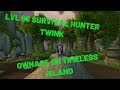 LEVEL 85 SURVIVAL HUNTER V2 TWINK WORLDPVP PANDAWOW 5.4.8