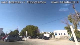 preview picture of video 'Milos 2014 - road from Adamas to Firopotamos'