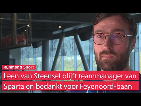 Leen van Steensel niet naar Feyenoord, maar blijft teammanager van Sparta