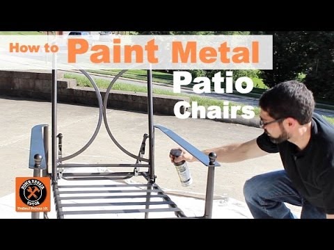 How to Paint Metal Patio Chairs (Step-by-Step!!)