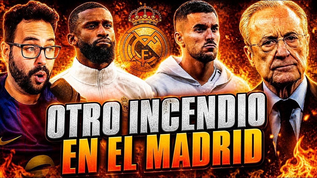 🔥¡OTRO INCENDIO en el REAL MADRID! PELEA de RÜDIGER, CEBALLOS contra ARBELOA, MBAPPÉ y MUCHO MÁS