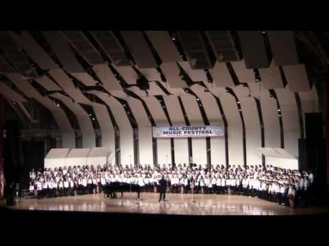 ALL COUNTY MUSIC FESTIVAL 2017 DIVISION II CHORUS RIVERSONG   celtic celebration