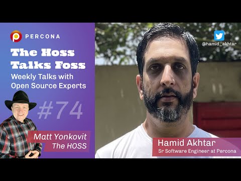 Insight from a PostgreSQL contributor and developer: Ep 74 of the HOSS talks with Hamid Akhtar