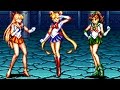 Sailor Moon Arcade All Bosses No Damage