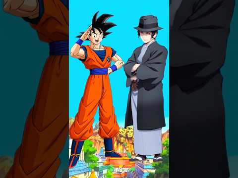 Goku vs Muzan | who is stronger | #dbz #demonslayer