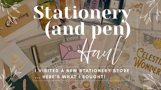 I Visited a New Stationery Store… Here’s What I Bought | Stationery & Pen Haul
