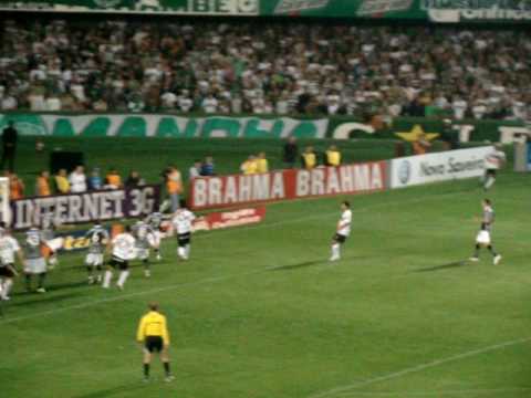 COXA VÍDEOS - Gol do Coritiba marcado por Jaílton - Coritiba 1 x 1 Corinthians