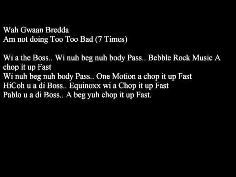 Kabaka Pyramid ft Masicka - Choppingz Lyrics