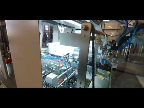 Boix FP-4/2M plus Pre-feeder and box stacker.