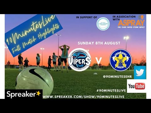 MATCH HIGHLIGHTS of the WOMENS FOOTBALL FRIENDLY between HERTS VIPERS and RAYLEIGH TOWN LADIES