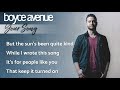 Your Song - Elton John / Ellie Goulding (Lyrics)(Boyce Avenue acoustic piano cover) on Spotify