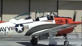 preview picture of video 'Palm Springs Air Museum T28 Fly-In'