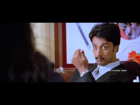 Sudeep Best Job Interview Scene | Kiccha Sudeep | Poonam | Vaali Kannada Movie
