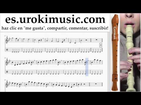 Tutorial de flauta dulce G. OneRepublic - Future Looks Good Parte#1 um-927