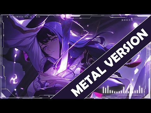 Raiden Shogun Battle Theme - Metal Cover | Genshin Impact OST Remix
