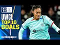 DAZN's Top 10 Goals Of Matchday 2 Of The 2023-2024 UEFA Women's Champions League Group Stage