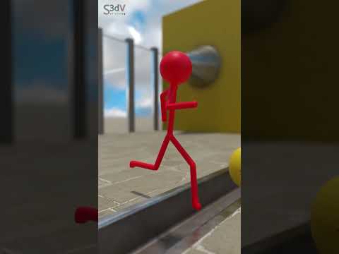 Pacman in Huge Trouble  😨😉 #pacman #funny #stickman