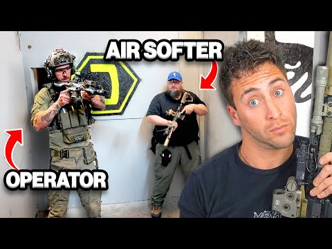 Airsoft Players Vs Special Operations…