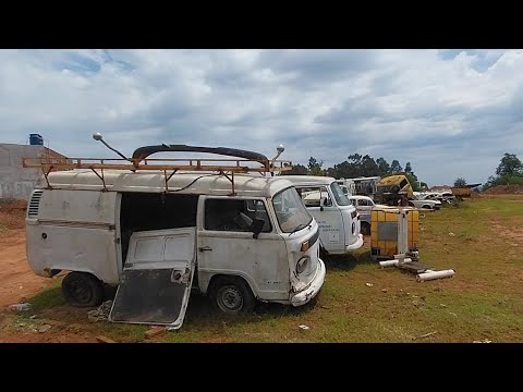 Continuação do vídeo do ferro velho peças longa de São João do Caiuá Paraná