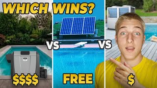 Gas vs Solar vs Heat Pump Pool Heaters - Which is Best?