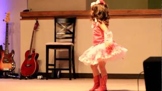 Talia's talent at 2.5 years old (dancing to Laurie Berkner Band's, 5 days Old).
