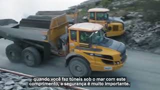 O túnel submarino mais profundo do mundo | Megaproject Listing | Volvo CE