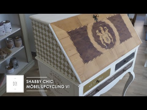 shabby chic möbel upcycling VI ★ DIY ★ Shabby Chic selber machen ★ kreidefarbe ★ zaubervolles.ch
