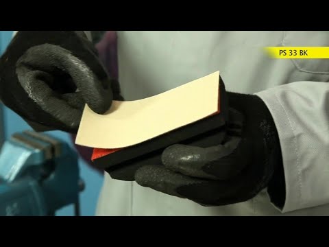 Klingspor PS 33 BK  - Coală abrazivă (Șmirghel) cu autofixare pentru șlefuitor manual