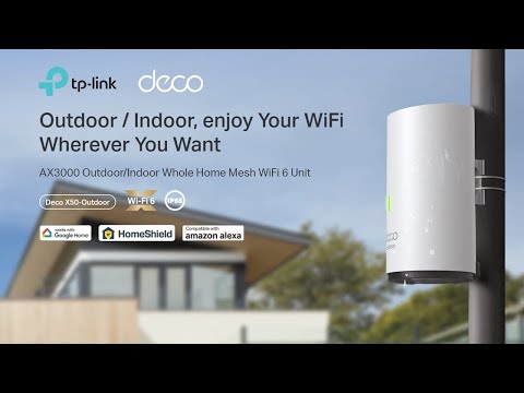 TP-LINK Deco X50 Outdoor(1-pack) AX3000 Mesh System