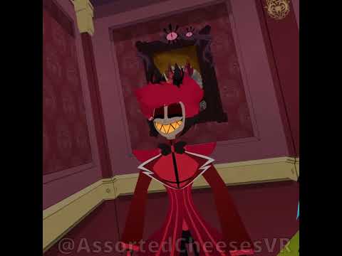 Alastor's Giant Pickle! 🥒🔥- VRChat Funny Moments (Hazbin Hotel)