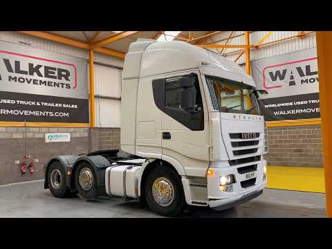 New In Stocklist For Sale:   IVECO STRALIS ACTIVE SPACE 500, 6X2 TRACTOR UNIT – 2012 – BV12 HYR