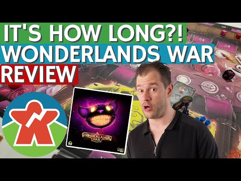 Wonderlands War - Board Game Review - Too Long For A Bag Builder?