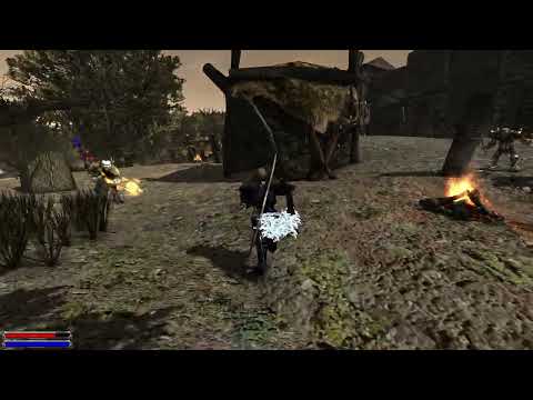 Gothic 2 Nostalgic Edition - Czyszczenie Orków przy zamku