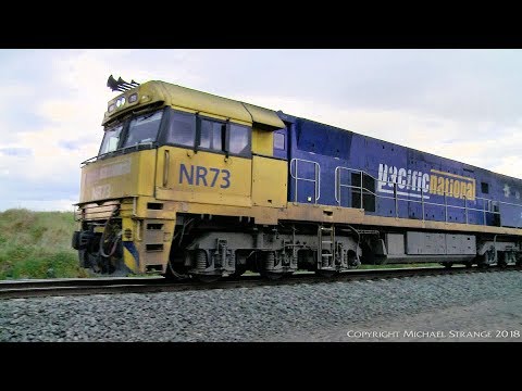 Pacific National 4MA5 Container Train (17/10/2018) - PoathTV Australian Railways