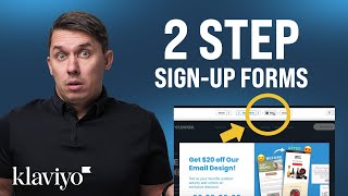 How to Create a 2-Step Sign-Up Form in Klaviyo | A Multi-Step Form | Klaviyo Mastery 3.0 Course