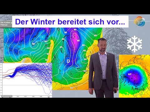 Winter 2025/26 is approaching. First lowland snowfall at the end of November. Polar vortex weakness!