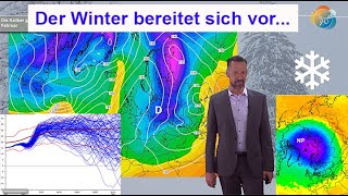 Winter 2025/26 is approaching. First lowland snowfall at the end of November. Polar vortex weakness!