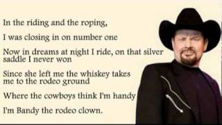 Moe Bandy - Bandy The Rodeo Clown with Lyrics