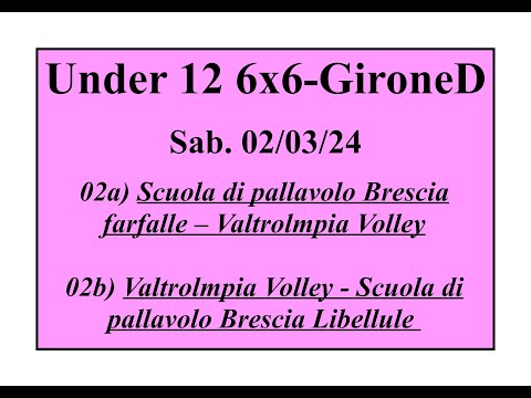 02) U12 6x6 concentramenteo di CALCINATO del 02/03/2024