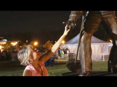 Elvis Presley & Nick Adams Walking in Memphis
